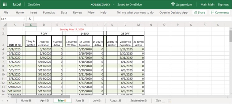 track xdea expiration date